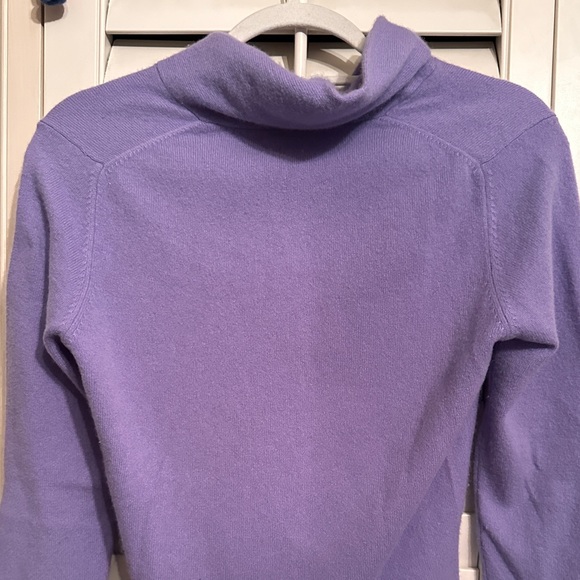 Vintage Cashmere Valerie Stevens Purple Sweater - Picture 2 of 3